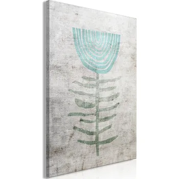 Obraz Obraz - Modrá lilie (1 díl) Vertikální Velikost: 60x90 cm, Provedení: Standard