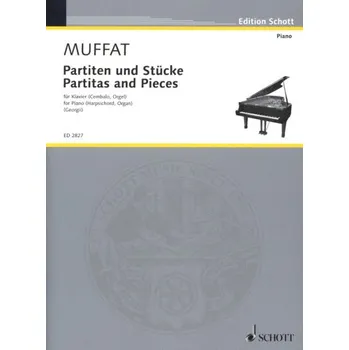 Gottlieb Muffat: Partitas and Pieces (noty na klavír)