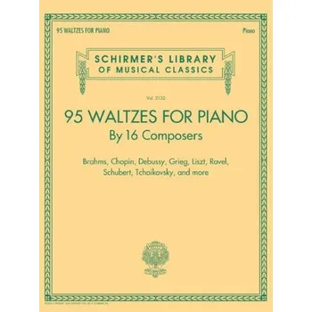 95 Waltzes By 16 Composers For Piano (noty na sólo klavír)