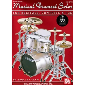 Musical Drumset Solos For Recitals, Contests And Fun (noty na bicí) (+audio)