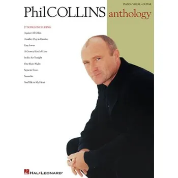 Phil Collins Anthology (noty na klavír, zpěv, akordy na kytaru)