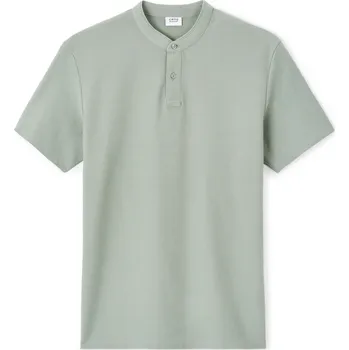 Pánské oblečení Celio Polo tričko Gesohel 1162561 Šedá L