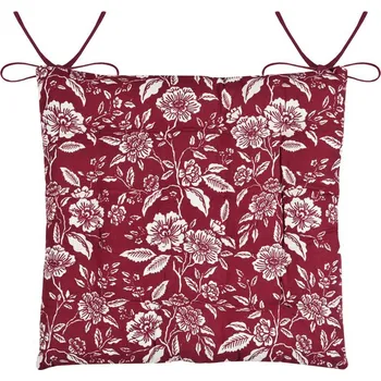 Podsedák Podsedák na židli BIBURI vínová 38x38x4 cm France