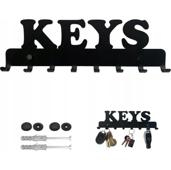 Věšák Šatní ramínko kovový JDC černý