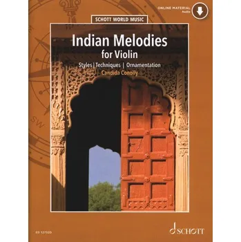 Candida Connolly: Indian Melodies (noty na housle)(+audio)