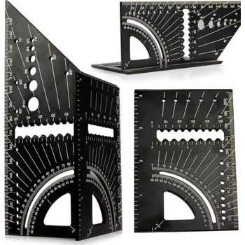 Úhloměr Tesařský úhelník 3D 15cm MAR-POL