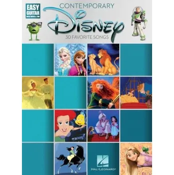 Contemporary Disney: Easy Guitar With Notes And Tab (noty, tabulatury na snadnou kytaru)
