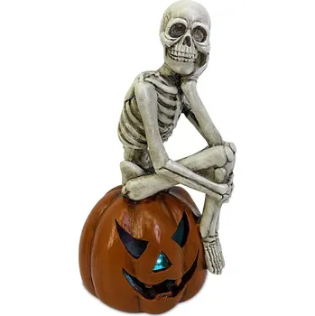 Vánoce Sedící kostlivec RHW 015, 1 LED MC RETLUX