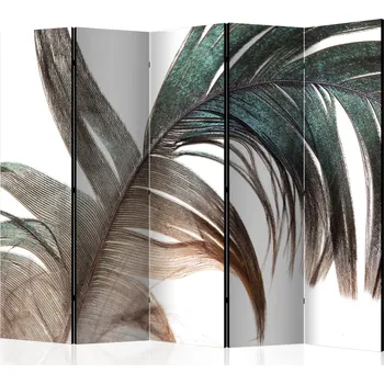 Paraván Paraván - Krásné pírko II Velikost: 225x172 cm, Provedení: Jednostranný