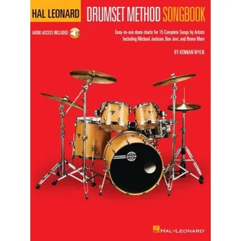 Hal Leonard Drumset Method Songbook (noty na bicí) (+audio)