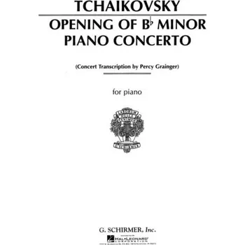Čajkovskij: Opening of Piano Concerto In B Flat Minor (noty na klavír)