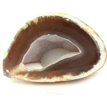Přírodní kámen Geoda s dutinou z hnědého achátu 188g (Brazílie)