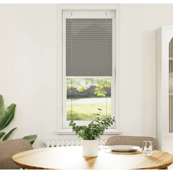 vidaXL Plisovaná roleta 40x100 cm Šířka látky 39,4 cm [4015165] Barva: antracitová