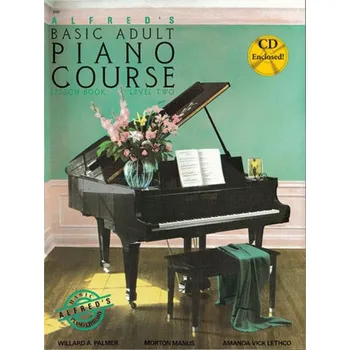 Alfred's Basic Adult Piano Course Lesson Book 2 (noty na klavír) (+audio)