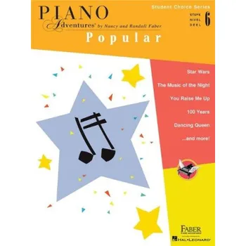 Faber Piano Adventures - Student Choice Series: Popular Level 6 (noty na sólo klavír)