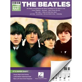 The Beatles: Super Easy Songbook (noty, melodická linka, akordy)
