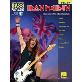 Bass Play-Along 57: Iron Maiden (noty, tabulatury na baskytaru) (+audio)