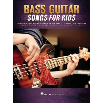 Bass Guitar Songs for Kids (noty, tabulatury na baskytaru)