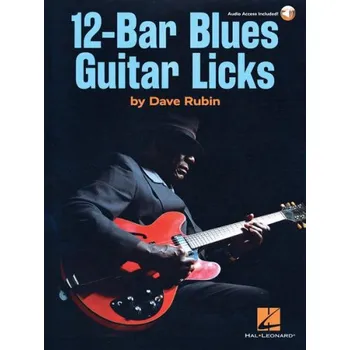 Dave Rubin: 12-Bar Blues Guitar Licks (noty, tabulatury na kytaru)(+audio)