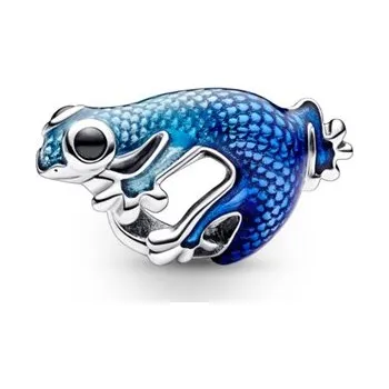 Přívěsek Přívěsek PANDORA Metalický modrý gekon 792701C01