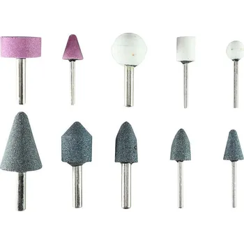 Dílna STREND PRO Brusné tělíska, sada 10ks STENDPRO