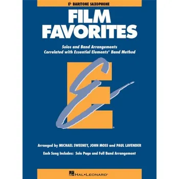 Essential Elements: Film Favorites (noty na barytonsaxofon)