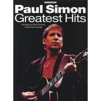 Paul Simon Greatest Hits (noty na klavír, zpěv, akordy na kytaru)