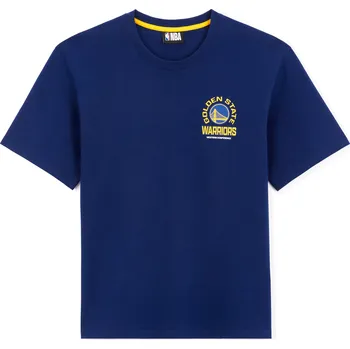 Pánské tričko Celio Tričko NBA Golden State Warriors oversize 1164115 Tmavě modrá M