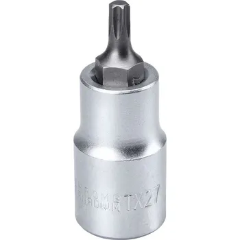 Klíč Klíč zástrčný TORX, 1/2', TX27, L 55mm, CrV/S2, FORTUM