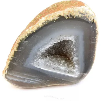 Přírodní kámen Geoda achát s dutinou 212g z Brazílie