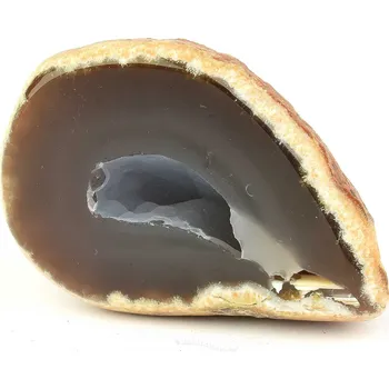 Přírodní kámen Geoda s dutinou z hnědého achátu 264g (Brazílie)