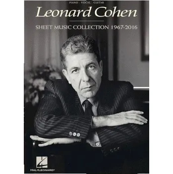 Leonard Cohen: Sheet Music Collection (1967-2016) (noty na klavír, zpěv, akordy na kytaru)