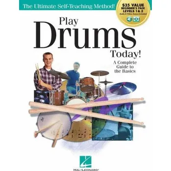 Play Drums Today! Beginner's Pack (noty na bicí) (+audio+video)