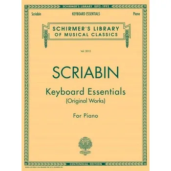Alexandr Skrjabin: Keyboard Essentials (noty na klavír)