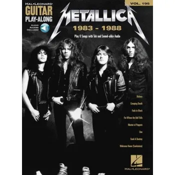 Guitar Play-Along 195: Metallica 1983-1988 (noty, tabulatury na kytaru) (+audio)