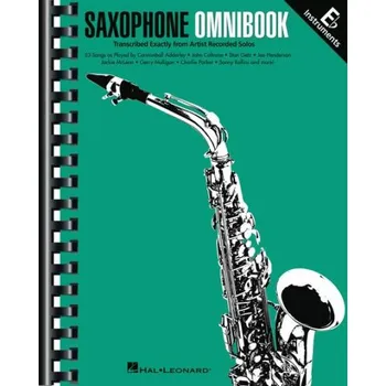 Saxophone Omnibook for E-Flat Instruments (noty na Eb nástroje)