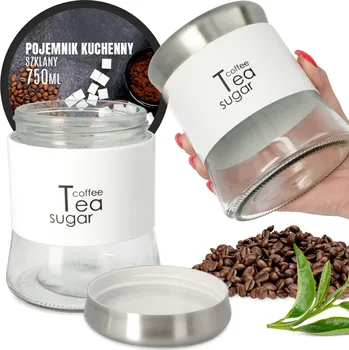 Dóza na potraviny Kuchyňská dóza 750 ml Univerzální na čaj, Cukr