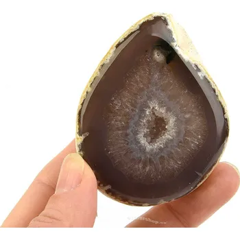 Sběratelství Geoda s dutinou z achátu 138g (Brazílie)