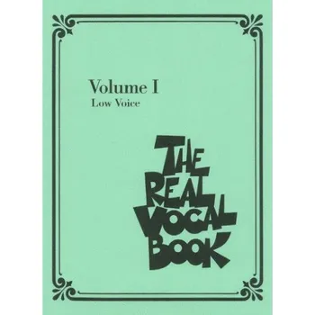 The Real Vocal Book Volume 1 - For Low Voices (noty na zpěv, hluboký hlas, akordy)
