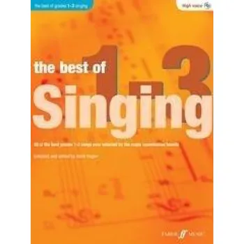 The Best Of Singing Grades 1-3 (High Voice) (noty na zpěv, vysoký hlas) (+audio)