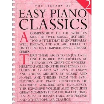 Library Of Easy Piano Classics 2 (noty, sólo klavír)