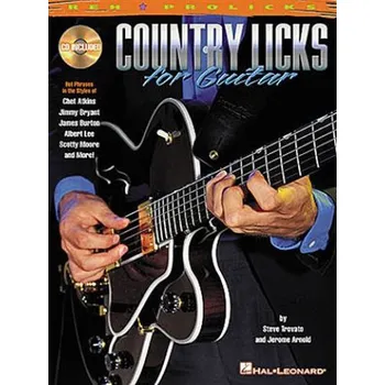 Country Licks For Guitar (noty, tabulatury, kytara) (+audio)