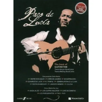 Paco De Lucia: Best Of Guitar Tab (noty, tabulatury na kytaru)