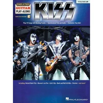 Deluxe Guitar Play-Along 18: KISS (noty, tabulatury na kytaru) (+audio)