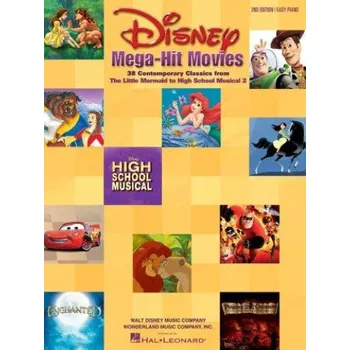 Disney Mega-Hit Movies (noty, klavír)