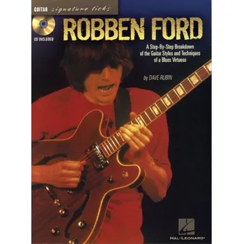 Robben Ford: Signature Licks (tabulatury, noty, kytara) (+audio)