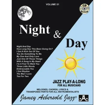 Jazz Play-Along 51: Night And Day (noty na nástroje C, Eb, Bb, basového klíče) (+audio)