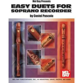 Easy Duets For Soprano Recorder (noty na zobcovou flétnu)