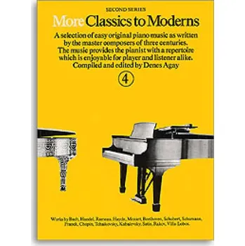 More Classics To Moderns Book 4 (noty, klavír)