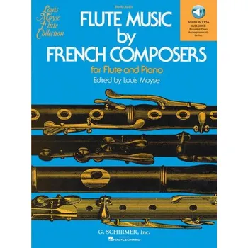 Flute Music by French Composers (noty na příčnou flétnu, klavír) (+audio)